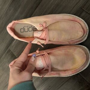 Hey Dude Women's Pink Casual Shoes